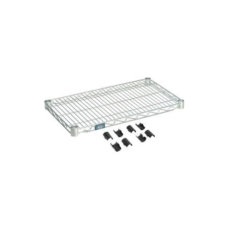 Global Equipment Nexel    S1430Z Poly-Z-Brite    Wire Shelf 30"W x 14"D 188566Z